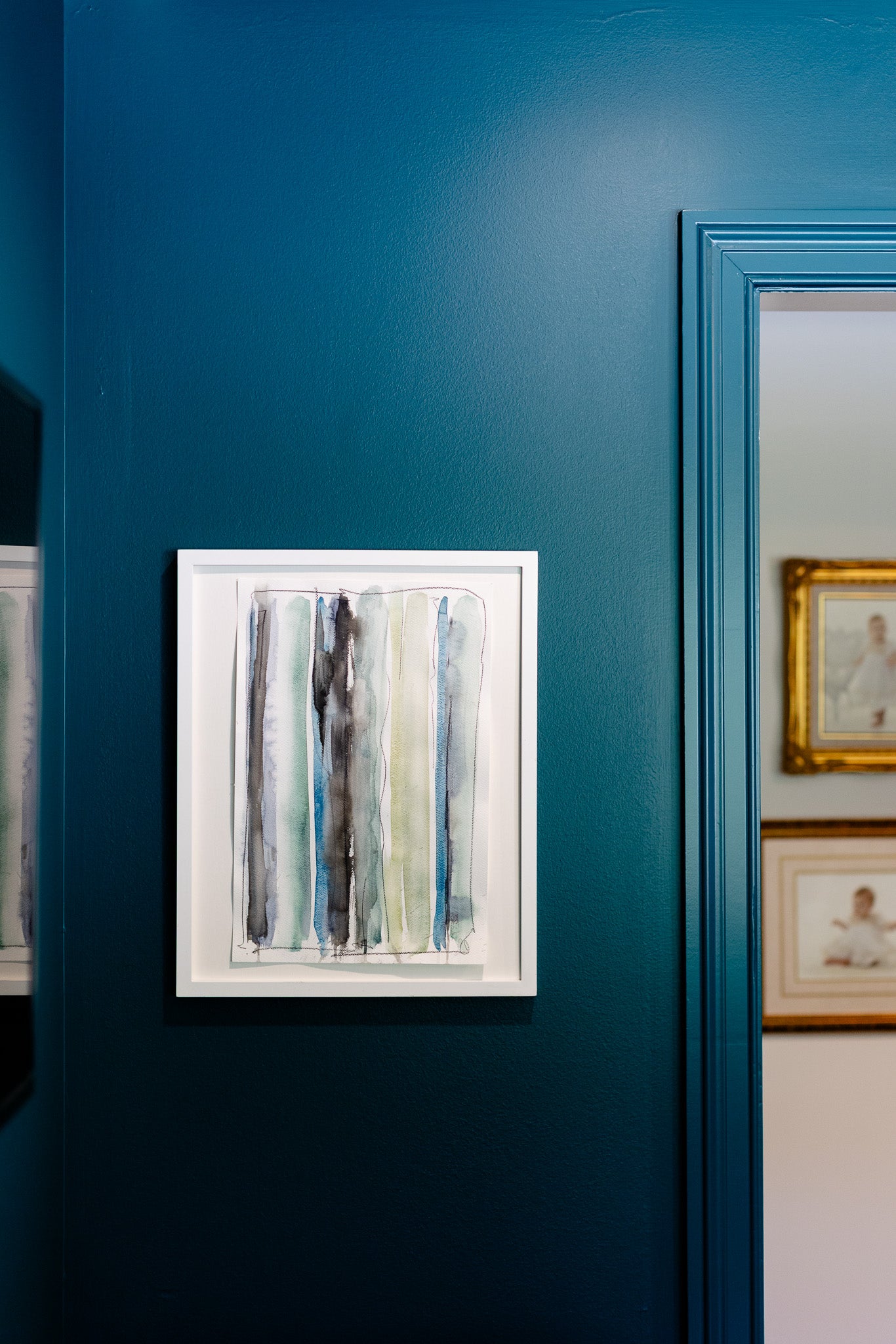 Lines and Circles Collection - Hues of Blues