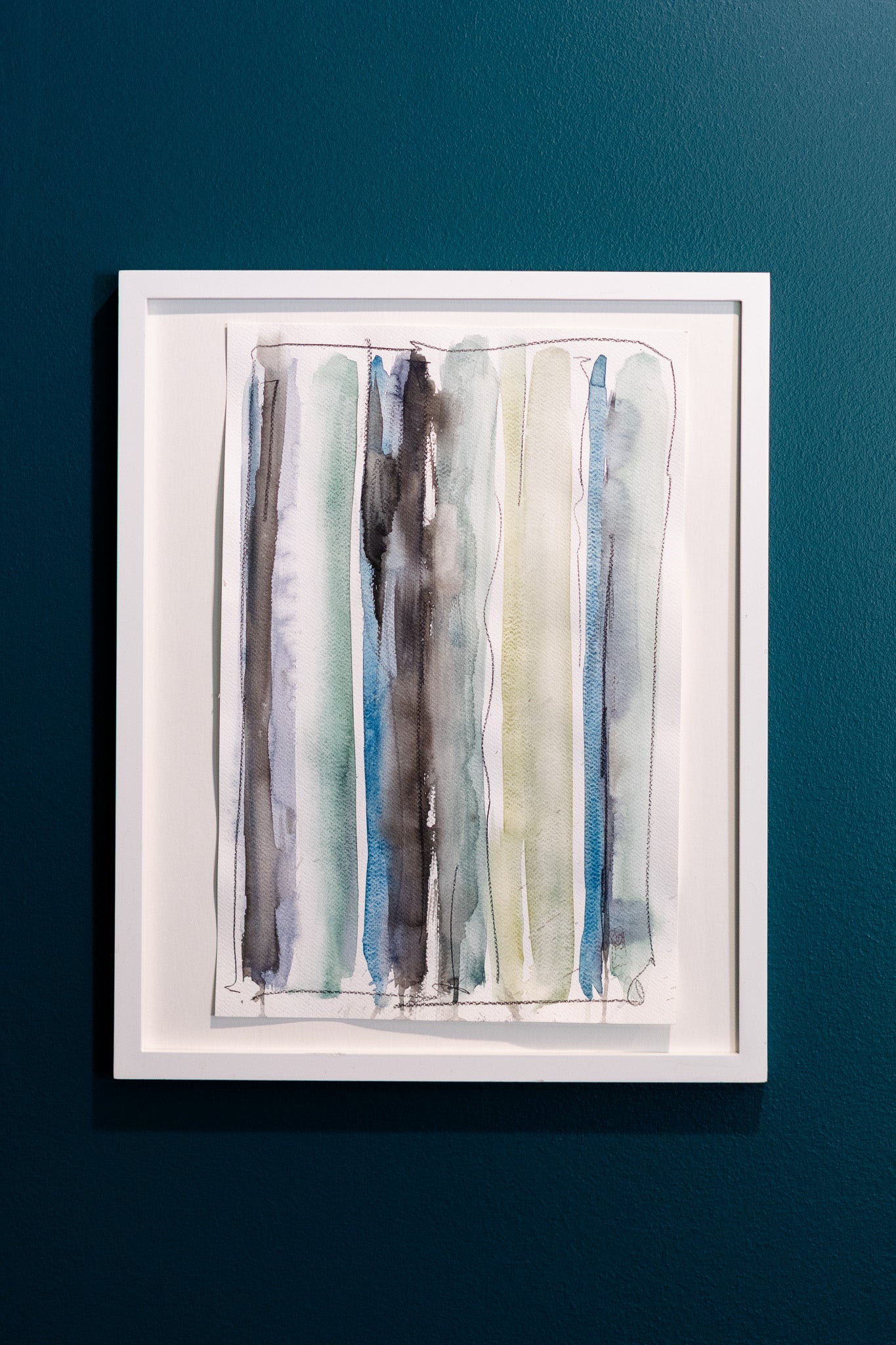 Lines and Circles Collection - Hues of Blues