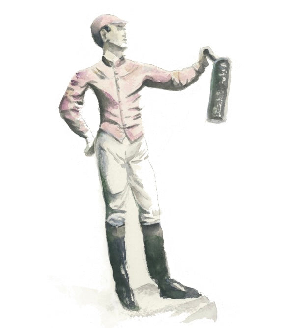 Jockey Statue