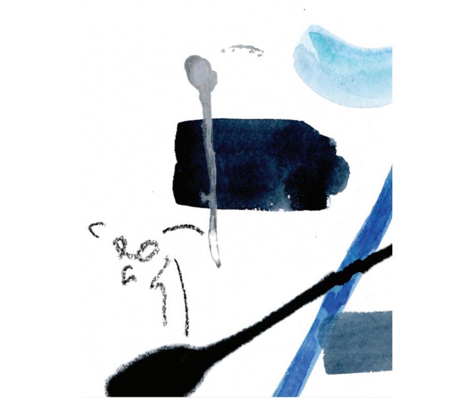 Abstract LIN Blue Grey B